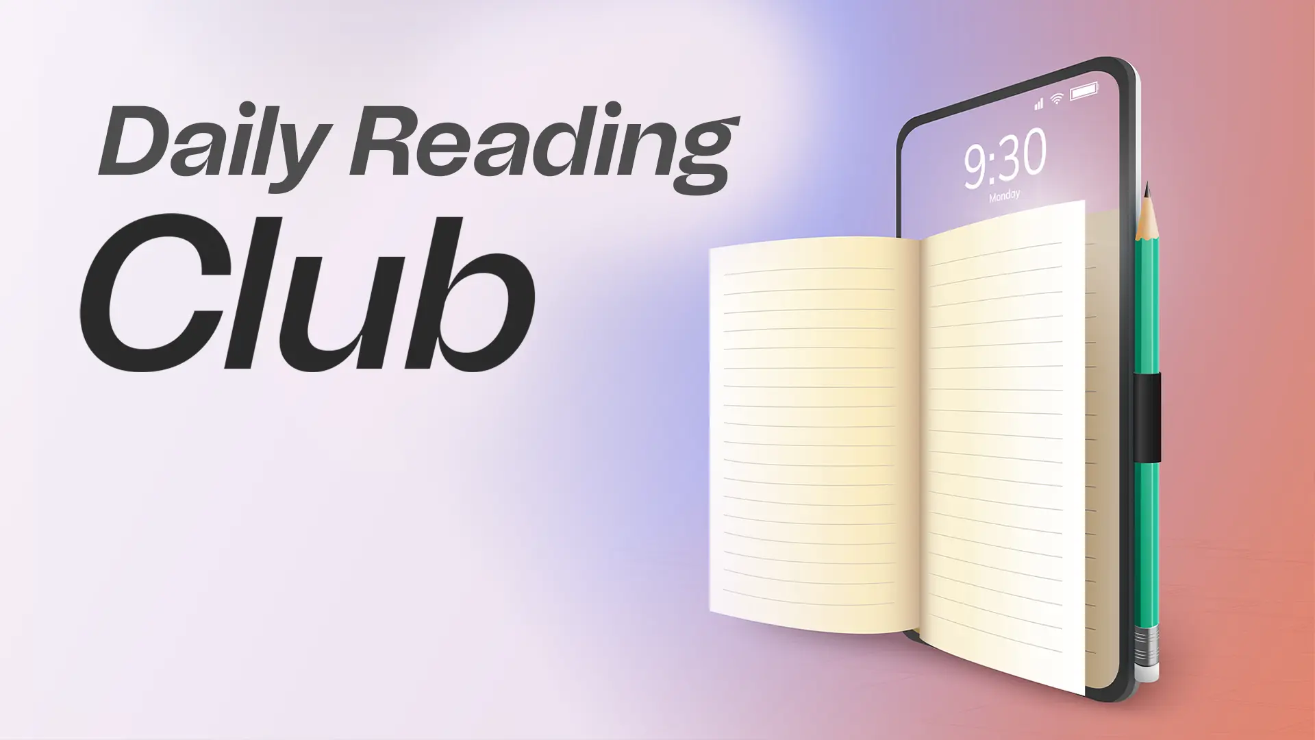 Members of the daily reading club in a live online session